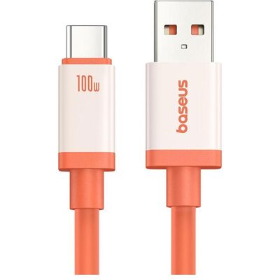 Baseus USB-A to USB-C Kable Zero Degree Series, 100W, 6A, 2m, Red (2 m, 100 W), USB Kabel Baseus USB-A to USB-C Kable Zero Degree Series, 100W, 6A, 2m, Red (2 m, 100 W), USB Kabel