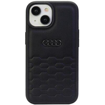 Audi GT Synthetic Leather iPhone 15 Plus 6.7" czarny/black hardcase AU-TPUPCIP15M-GT/D2-BK (Apple iPhone 14 Plus, Apple iPhone 15 Plus), Smartphone Hülle, Schwarz Audi GT Synthetic Leather iPhone 15 Plus 6.7" czarny/black hardcase AU-TPUPCIP15M-GT/D2-BK (Apple iPhone 14 Plus, Apple iPhone 15 Plus), Smartphone Hülle, Schwarz