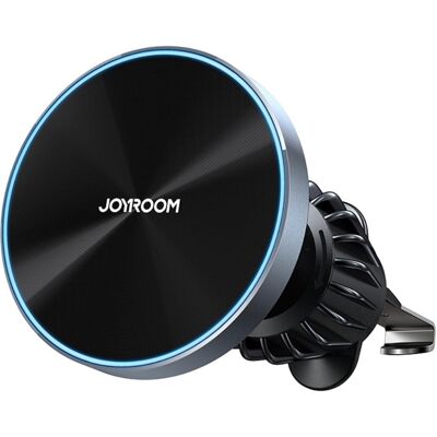 Joyroom Magnetic Wireless Car Charger Holder, Smartphone Halterung, Schwarz Joyroom Magnetic Wireless Car Charger Holder, Smartphone Halterung, Schwarz