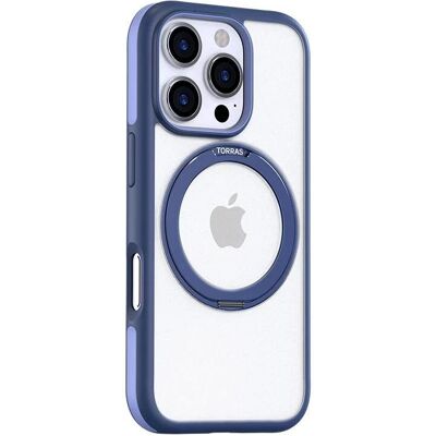 Torras Ostand R Fusion (Apple iPhone 16 Pro Max), Smartphone Hülle, Violett, Blau Torras Ostand R Fusion (Apple iPhone 16 Pro Max), Smartphone Hülle, Violett, Blau