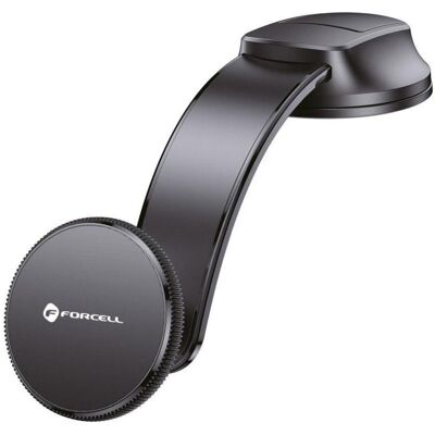 Forcell F-Grip MagFlex uchwyt samochodowy do szyby/deski kompatybilny z MagSafe czarny, Smartphone Halterung, Schwarz Forcell F-Grip MagFlex uchwyt samochodowy do szyby/deski kompatybilny z MagSafe czarny, Smartphone Halterung, Schwarz