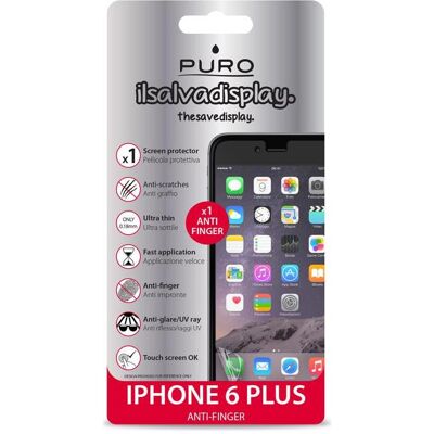 PURO Anti-Finger-Folie für iPhone 6s Plus / 6 Plus Bildschirme PURO Anti-Finger-Folie für iPhone 6s Plus / 6 Plus Bildschirme