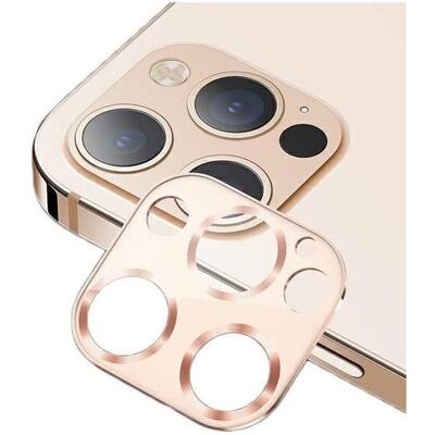 Usams Camera Lens Glass iPhone 12 Pro Max metal złoty/gold BH707JTT03 (US-BH707) (Apple iPhone 12 Pro Max), Smartphone Schutzfolie, Gold Usams Camera Lens Glass iPhone 12 Pro Max metal złoty/gold BH707JTT03 (US-BH707) (Apple iPhone 12 Pro Max), Smartphone Schutzfolie, Gold