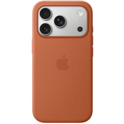 Silicone Case with MagSafe (Apple iPhone 17 Pro), Smartphone Hülle, Braun Silicone Case with MagSafe (Apple iPhone 17 Pro), Smartphone Hülle, Braun
