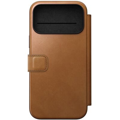 Nomad MagSafe Book-Cover Modern Leather (Apple iPhone 17 Pro Max, Apple iPhone 18 Pro Max), Smartphone Hülle, Braun Nomad MagSafe Book-Cover Modern Leather (Apple iPhone 17 Pro Max, Apple iPhone 18 Pro Max), Smartphone Hülle, Braun
