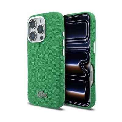 Lacoste PVC Iconic Petit Pique Metal Logo MagSafe Rückseite für iPhone 16 Pro Max Estragon Grün (Apple iPhone 16 Pro Max), Smartphone Hülle, Grün Lacoste PVC Iconic Petit Pique Metal Logo MagSafe Rückseite für iPhone 16 Pro Max Estragon Grün (Apple iPhone 16 Pro Max), Smartphone Hülle, Grün