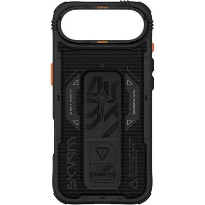 Skinarma Phantom Case for iPhone Air Magnetic Charging + Grip Stand Black (Apple iPhone Air), Smartphone Hülle, Schwarz Skinarma Phantom Case for iPhone Air Magnetic Charging + Grip Stand Black (Apple iPhone Air), Smartphone Hülle, Schwarz