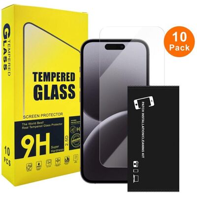SiGN 10-pack screen protector in tempered glass for iPhone 17 Pro Max, Bulk (Apple iPhone 17 Pro Max), Smartphone Schutzfolie SiGN 10-pack screen protector in tempered glass for iPhone 17 Pro Max, Bulk (Apple iPhone 17 Pro Max), Smartphone Schutzfolie