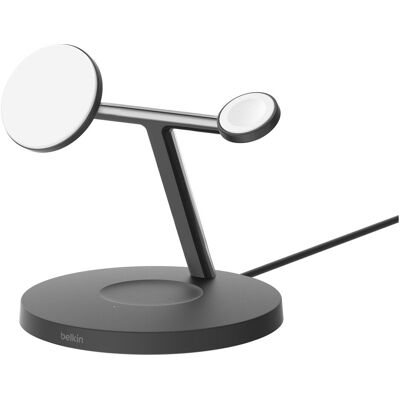 Belkin Boost Charge Pro Qi2 3in1 (40 W), Wireless Charger, Schwarz Belkin Boost Charge Pro Qi2 3in1 (40 W), Wireless Charger, Schwarz