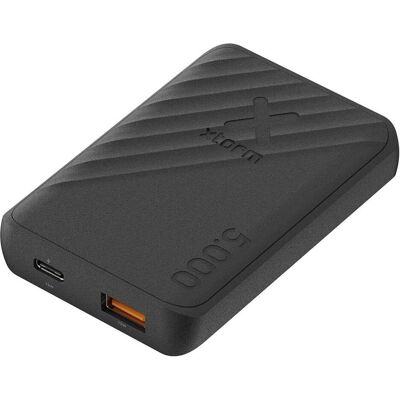 Xtorm Powerbank Go2 5000mAh Schwarz - Schnelles Aufladen, Kompakt Xtorm Powerbank Go2 5000mAh Schwarz - Schnelles Aufladen, Kompakt