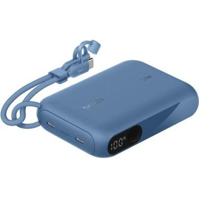 Belkin BoostCharge 10k (10000 mAh, 20 W, 37 Wh), Powerbank, Blau Belkin BoostCharge 10k (10000 mAh, 20 W, 37 Wh), Powerbank, Blau
