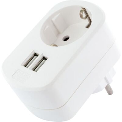 Schwaiger USB Ladegerät (5 W, 1 Port), USB Ladegerät, Weiss Schwaiger USB Ladegerät (5 W, 1 Port), USB Ladegerät, Weiss