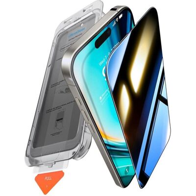 Torras Install Master Privacy (Apple iPhone 16), Smartphone Schutzfolie, Schwarz Torras Install Master Privacy (Apple iPhone 16), Smartphone Schutzfolie, Schwarz