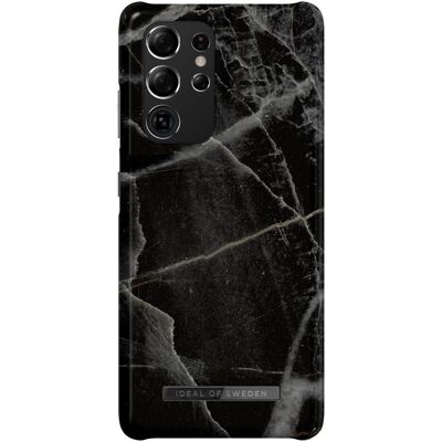 iDeal Of Sweden Designer Hard-Cover Black Thunder Marble (Samsung Galaxy S21 Ultra), Smartphone Hülle, Schwarz iDeal Of Sweden Designer Hard-Cover Black Thunder Marble (Samsung Galaxy S21 Ultra), Smartphone Hülle, Schwarz