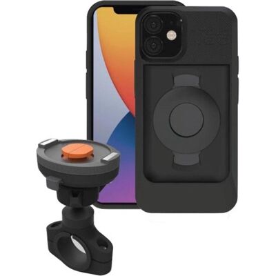 Tigra FitClic Neo Motorcycle Kit for Apple iPhone 12 Mini, Smartphone Halterung, Schwarz Tigra FitClic Neo Motorcycle Kit for Apple iPhone 12 Mini, Smartphone Halterung, Schwarz