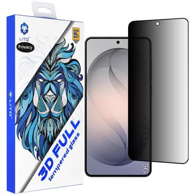 Lito - 2.5D FullGlue Glass Ultra Thin - Samsung Galaxy S26 Plus - Privacy (Samsung Galaxy S26), Smartphone Schutzfolie, Transparent Lito - 2.5D FullGlue Glass Ultra Thin - Samsung Galaxy S26 Plus - Privacy (Samsung Galaxy S26), Smartphone Schutzfolie, Transparent