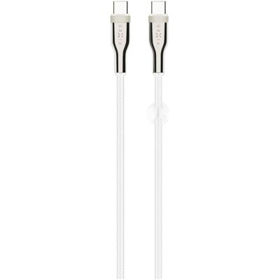 FIXED USB-C Kabel - 1,2m, Weiß, PD & Schnellladung FIXED USB-C Kabel - 1,2m, Weiß, PD & Schnellladung