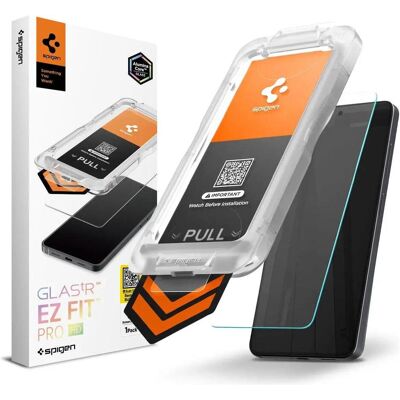 Spigen Glas.tR EZ-FIT Pro HD (1 Stk., Samsung Galaxy S26, Samsung Galaxy S26+), Smartphone Schutzfolie, Transparent Spigen Glas.tR EZ-FIT Pro HD (1 Stk., Samsung Galaxy S26, Samsung Galaxy S26+), Smartphone Schutzfolie, Transparent