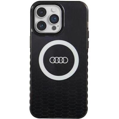 Audi IML Big Logo MagSafe Case iPhone 14 Pro Max 6.7" czarny/black hardcase AU-IMLMIP14PM-Q5/D2-BK (Apple iPhone 14 Pro Max), Smartphone Hülle, Schwarz Audi IML Big Logo MagSafe Case iPhone 14 Pro Max 6.7" czarny/black hardcase AU-IMLMIP14PM-Q5/D2-BK (Apple iPhone 14 Pro Max), Smartphone Hülle, Schwarz