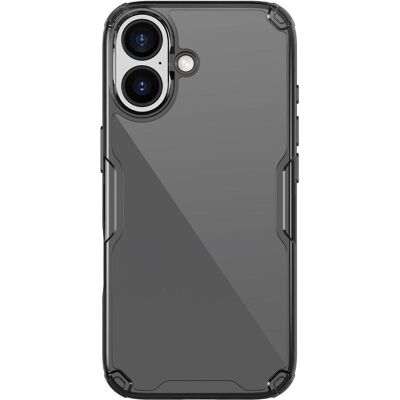 Nillkin Nature TPU PRO Case für Apple iPhone 17 Transparent Schwarz (Apple iPhone 17), Smartphone Hülle, Schwarz, Transparent Nillkin Nature TPU PRO Case für Apple iPhone 17 Transparent Schwarz (Apple iPhone 17), Smartphone Hülle, Schwarz, Transparent