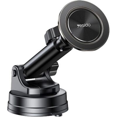 Yesido - Car Holder (C179) - for Dashboard, Star Ring Magnetic Design, 360, 15W, Zinc Alloy - Black, Smartphone Halterung, Schwarz Yesido - Car Holder (C179) - for Dashboard, Star Ring Magnetic Design, 360, 15W, Zinc Alloy - Black, Smartphone Halterung, Schwarz