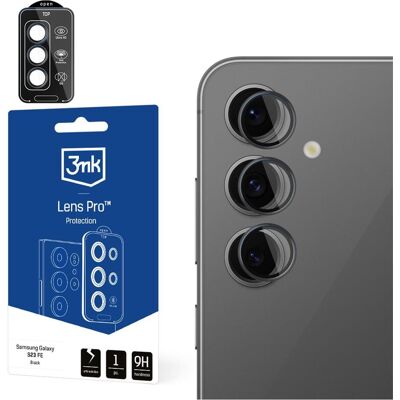 3mk Lens Protection Pro Panzerglas für Galaxy S24 FE - Schwarz (Samsung Galaxy S24 FE), Smartphone Schutzfolie, Schwarz 3mk Lens Protection Pro Panzerglas für Galaxy S24 FE - Schwarz (Samsung Galaxy S24 FE), Smartphone Schutzfolie, Schwarz