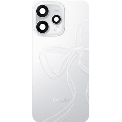 Battery Cover fur Reno15, Aurora White (Oppo Reno 15), Mobilgerät Ersatzteile, Weiss Battery Cover fur Reno15, Aurora White (Oppo Reno 15), Mobilgerät Ersatzteile, Weiss