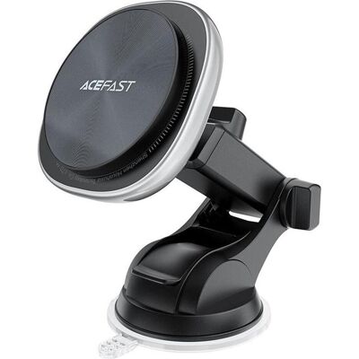 Acefast D42 Magnetic Dashboard Mount with Wireless Charger, MagSafe Compatible - Black, Smartphone Halterung, Schwarz Acefast D42 Magnetic Dashboard Mount with Wireless Charger, MagSafe Compatible - Black, Smartphone Halterung, Schwarz