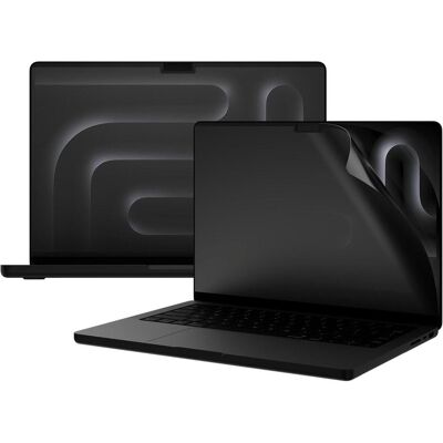 PanzerGlass Magnetic 2-Way Privacy Film Displayschutz Macboo (14.20"), Notebook Schutzfolie PanzerGlass Magnetic 2-Way Privacy Film Displayschutz Macboo (14.20"), Notebook Schutzfolie