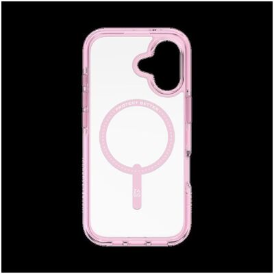 Zagg Santa Cruz Snap Apple iPhone 17 Pink Sorbet (Apple iPhone 17), Smartphone Hülle, Pink, Transparent Zagg Santa Cruz Snap Apple iPhone 17 Pink Sorbet (Apple iPhone 17), Smartphone Hülle, Pink, Transparent