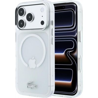 Lacoste Case IML Frosted MagSafe for iPhone 18 Pro Max / 17 Pro Max transparent (Apple iPhone 17 Pro Max, Apple iPhone 18 Pro Max), Smartphone Hülle, Transparent Lacoste Case IML Frosted MagSafe for iPhone 18 Pro Max / 17 Pro Max transparent (Apple iPhone 17 Pro Max, Apple iPhone 18 Pro Max), Smartphone Hülle, Transparent