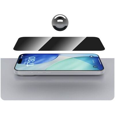 Devia Van Series Privacy schwarzer Rahmen / Schutzglas / Apple iPhone 17 / Anti-Spionage (Apple iPhone 17), Smartphone Schutzfolie, Schwarz Devia Van Series Privacy schwarzer Rahmen / Schutzglas / Apple iPhone 17 / Anti-Spionage (Apple iPhone 17), Smartphone Schutzfolie, Schwarz