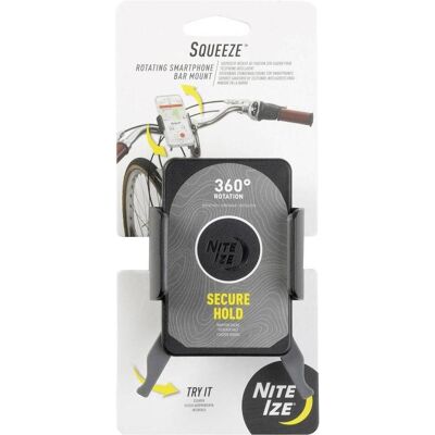 Nite Ize Steelie Squeeze Smartphone Halter - Schwarz Nite Ize Steelie Squeeze Smartphone Halter - Schwarz