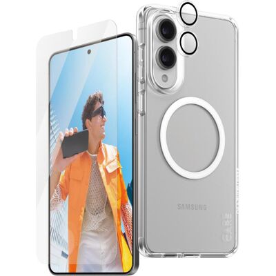 PanzerGlass CARE by Flagship 3-in-1 Bundle Samsung Galaxy PS (1 Stk., Samsung Galaxy S25 Edge), Smartphone Schutzfolie, Transparent PanzerGlass CARE by Flagship 3-in-1 Bundle Samsung Galaxy PS (1 Stk., Samsung Galaxy S25 Edge), Smartphone Schutzfolie, Transparent