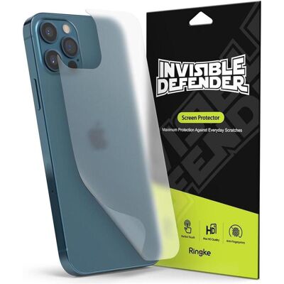 Ringke ID Back Matte Film 2x back housing protector film for iPhone 12 Pro Max (IDAP0006) (Apple iPhone 12 Pro Max), Smartphone Hülle, Transparent Ringke ID Back Matte Film 2x back housing protector film for iPhone 12 Pro Max (IDAP0006) (Apple iPhone 12 Pro Max), Smartphone Hülle, Transparent
