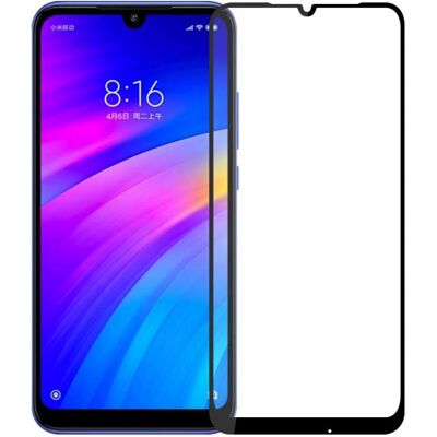 Screenguard Xiaomi Redmi 7 Full Screen Panzerglas Schutzfolie 2.5D 9H (Xiaomi Redmi 7), Smartphone Schutzfolie, Schwarz Screenguard Xiaomi Redmi 7 Full Screen Panzerglas Schutzfolie 2.5D 9H (Xiaomi Redmi 7), Smartphone Schutzfolie, Schwarz