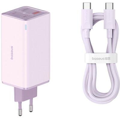 Baseus GaN6 Pro 100W Lila USB-Ladegerät Baseus GaN6 Pro 100W Lila USB-Ladegerät