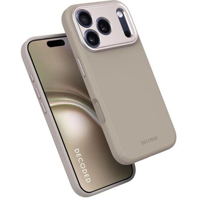 Decoded Silicone Backcover (Apple iPhone 17 Pro Max), Smartphone Hülle, Beige Decoded Silicone Backcover (Apple iPhone 17 Pro Max), Smartphone Hülle, Beige
