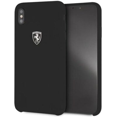 Acer Ferrari iPhone Xs Max Schwarzes Silikon-Hartcase - Smartphone-Hülle Acer Ferrari iPhone Xs Max Schwarzes Silikon-Hartcase - Smartphone-Hülle