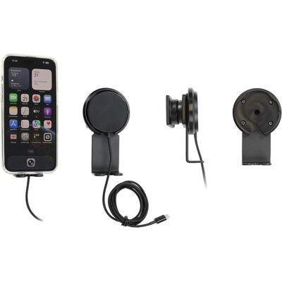 Brodit 217307 Magnetisches kabelloses Ladegerät (25 W), Wireless Charger, Schwarz Brodit 217307 Magnetisches kabelloses Ladegerät (25 W), Wireless Charger, Schwarz