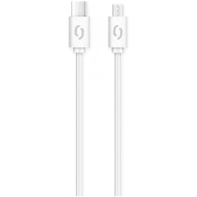 Aligator Datov?? kabel POWER, USB-C/microUSB b??l?? (1 m, USB 3.2 Gen 1), USB Kabel Aligator Datov?? kabel POWER, USB-C/microUSB b??l?? (1 m, USB 3.2 Gen 1), USB Kabel