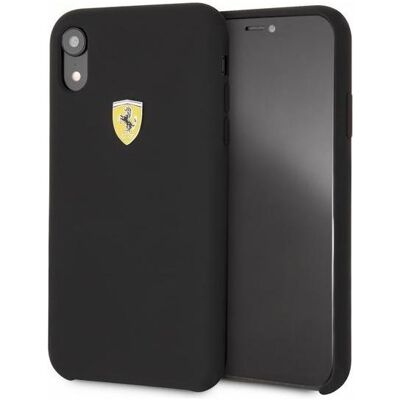 Acer Ferrari Hardcase FESSIHCI61BK iPhone Xr czarny/black Silicone (Apple iPhone XR), Smartphone Hülle, Schwarz Acer Ferrari Hardcase FESSIHCI61BK iPhone Xr czarny/black Silicone (Apple iPhone XR), Smartphone Hülle, Schwarz