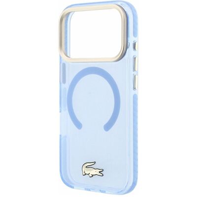 Lacoste Etui IML Shockproof Gold Logo MagSafe do iPhone 18 Pro / 17 Pro niebieski (Apple iPhone 17 Pro, Apple iPhone 18 Pro), Smartphone Hülle, Blau Lacoste Etui IML Shockproof Gold Logo MagSafe do iPhone 18 Pro / 17 Pro niebieski (Apple iPhone 17 Pro, Apple iPhone 18 Pro), Smartphone Hülle, Blau
