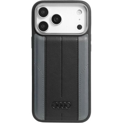 Audi Case A6 Synthetic Leather MagSafe for iPhone 17 Pro Max black (Apple iPhone 17 Pro Max), Smartphone Hülle, Schwarz Audi Case A6 Synthetic Leather MagSafe for iPhone 17 Pro Max black (Apple iPhone 17 Pro Max), Smartphone Hülle, Schwarz