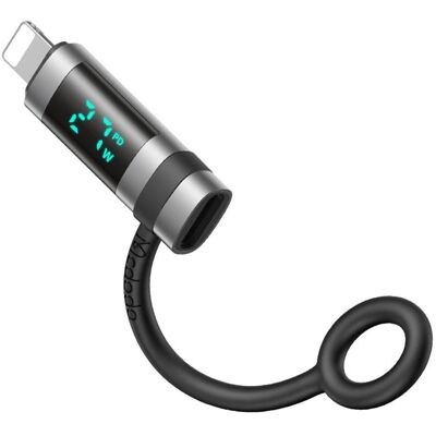 Mcdodo - Typ-C auf Lightning 36W Adapter mit Display (USB-C, Lightning), Mobilgerät Adapter, Schwarz Mcdodo - Typ-C auf Lightning 36W Adapter mit Display (USB-C, Lightning), Mobilgerät Adapter, Schwarz