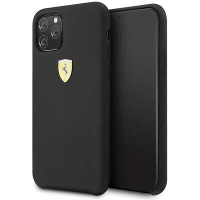 Acer Ferrari Hardcase FESSIHCN65BK iPhone 11 Pro Max czarny/black Silicone (Apple iPhone 11 Pro Max), Smartphone Hülle, Schwarz Acer Ferrari Hardcase FESSIHCN65BK iPhone 11 Pro Max czarny/black Silicone (Apple iPhone 11 Pro Max), Smartphone Hülle, Schwarz