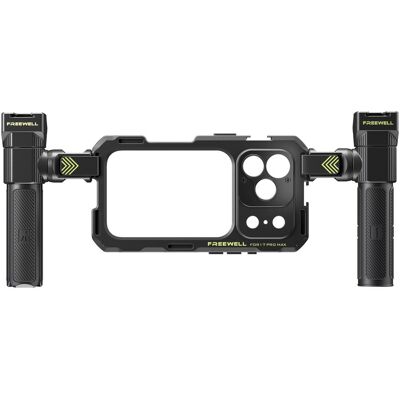 Freewell iPhone 17 Pro Max Genius Rig, Smartphone Halterung, Schwarz Freewell iPhone 17 Pro Max Genius Rig, Smartphone Halterung, Schwarz