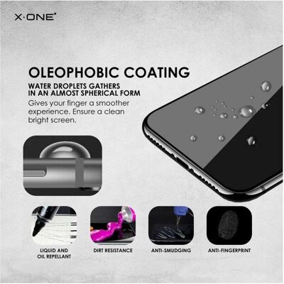 X-One iPhone 15 Vollbild Gehärtetes Glas - Displayschutz X-One iPhone 15 Vollbild Gehärtetes Glas - Displayschutz