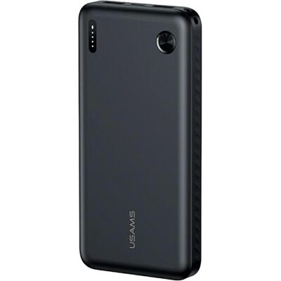 Usams PB83 Power Bank 2xUSB-A 1xUSB-C 10000mAh black (10000 mAh, 37 Wh), Powerbank, Schwarz Usams PB83 Power Bank 2xUSB-A 1xUSB-C 10000mAh black (10000 mAh, 37 Wh), Powerbank, Schwarz