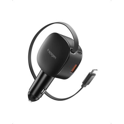 Spigen Andere Waren EV603BT 60W Autoladegerät - Schwarz, Auto Adapter, Schwarz Spigen Andere Waren EV603BT 60W Autoladegerät - Schwarz, Auto Adapter, Schwarz